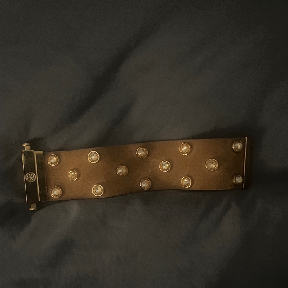 Tory Burch Suede Cuff Bracelet